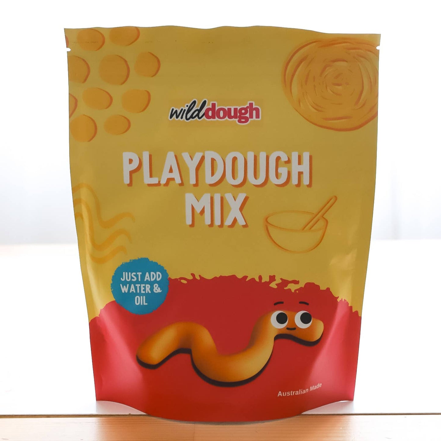 DIY Playdough Mix - Yellow