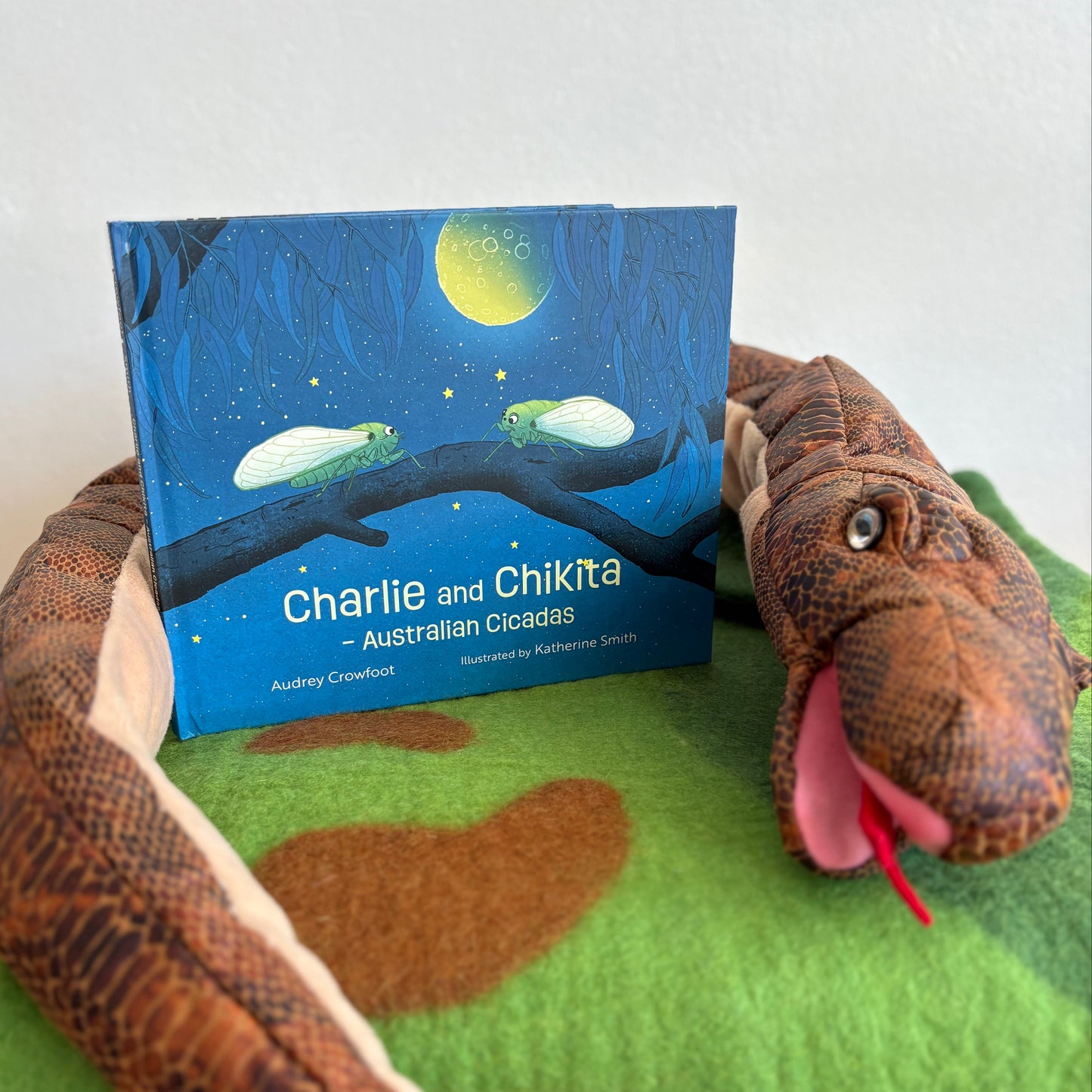 Charlie and Chikita - Australian Cicadas by Audrew Crowfoot (Hard Back)