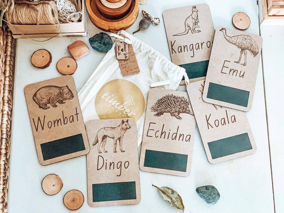 Australian Native Animal Flash Cards