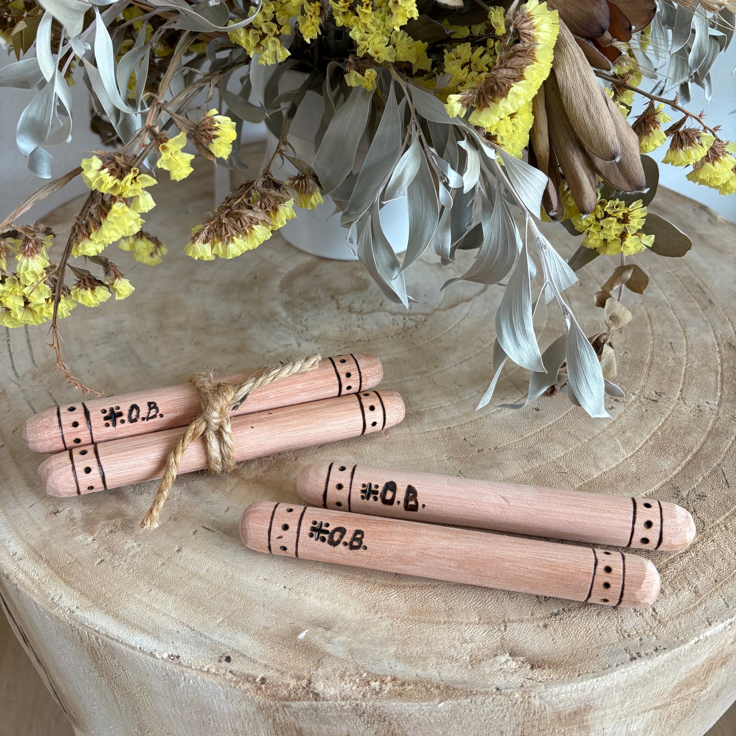 Children's Creation Clapsticks by Ocher Bee