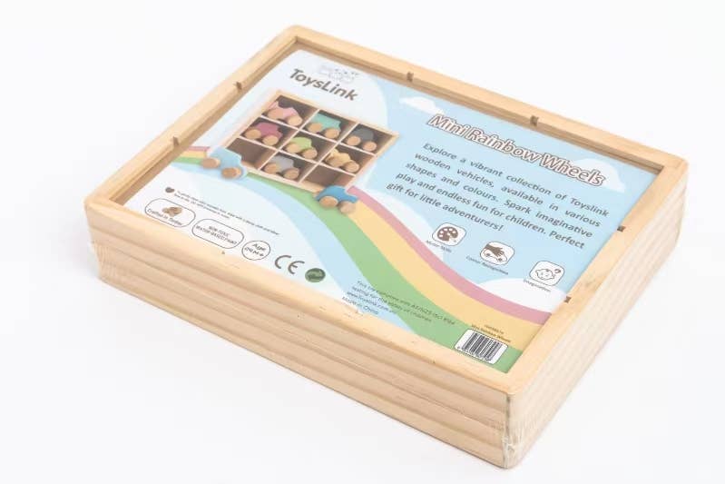 Wooden Mini Car Set