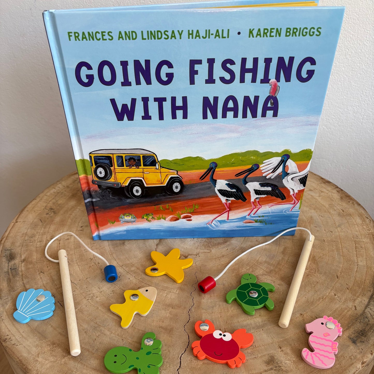 Going Fishing with Nana by Frances Haji-Ali & Lindsay Haji-Ali (Hard Back)