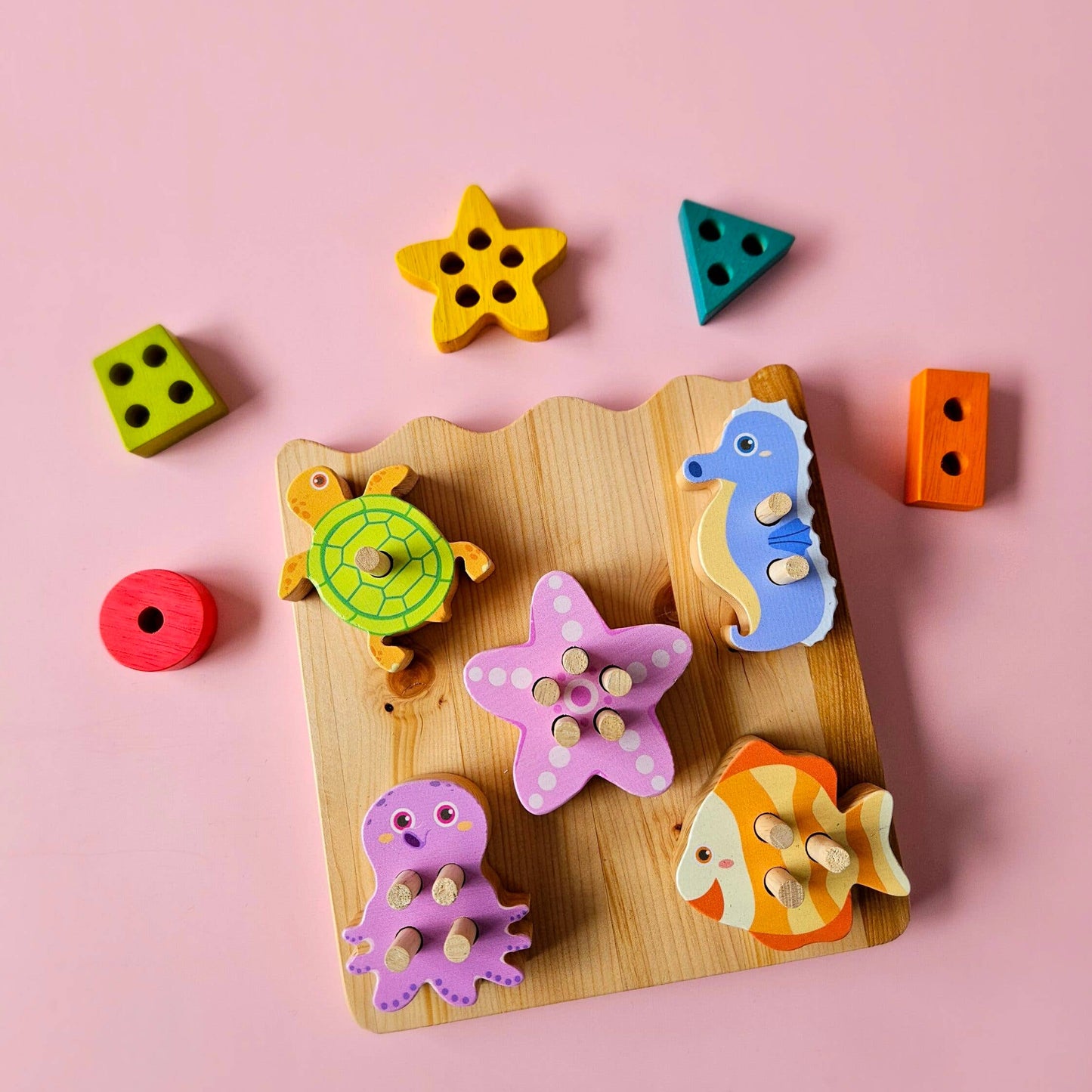 Sea Animal Shape Puzzle