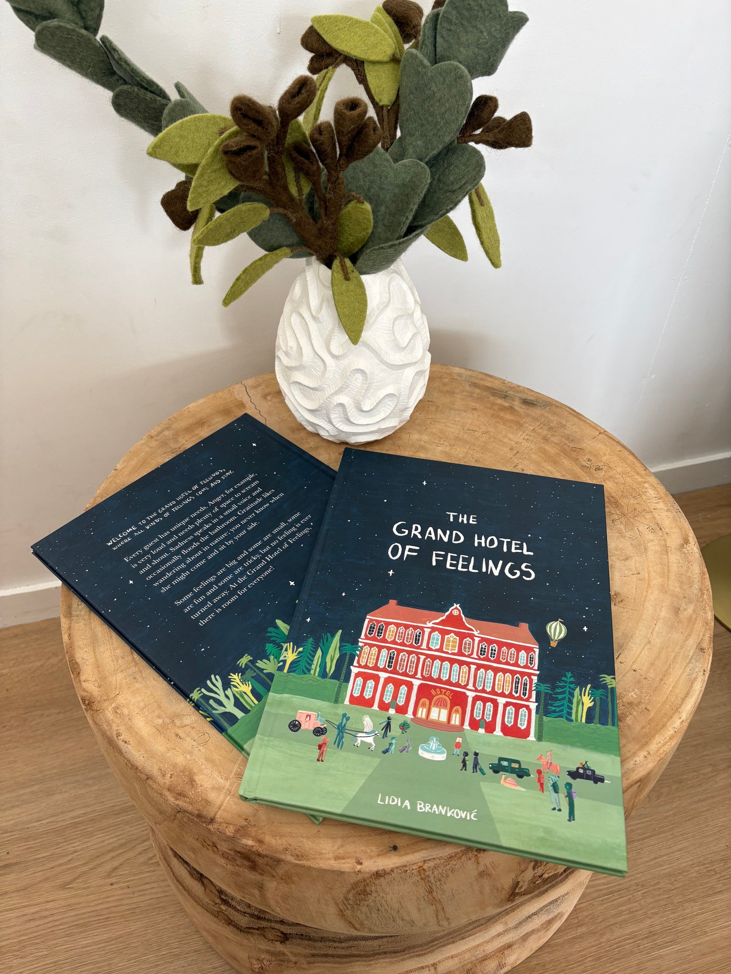 The Grand Hotel Of Feelings by Lidia Brankovic (Hard Back)