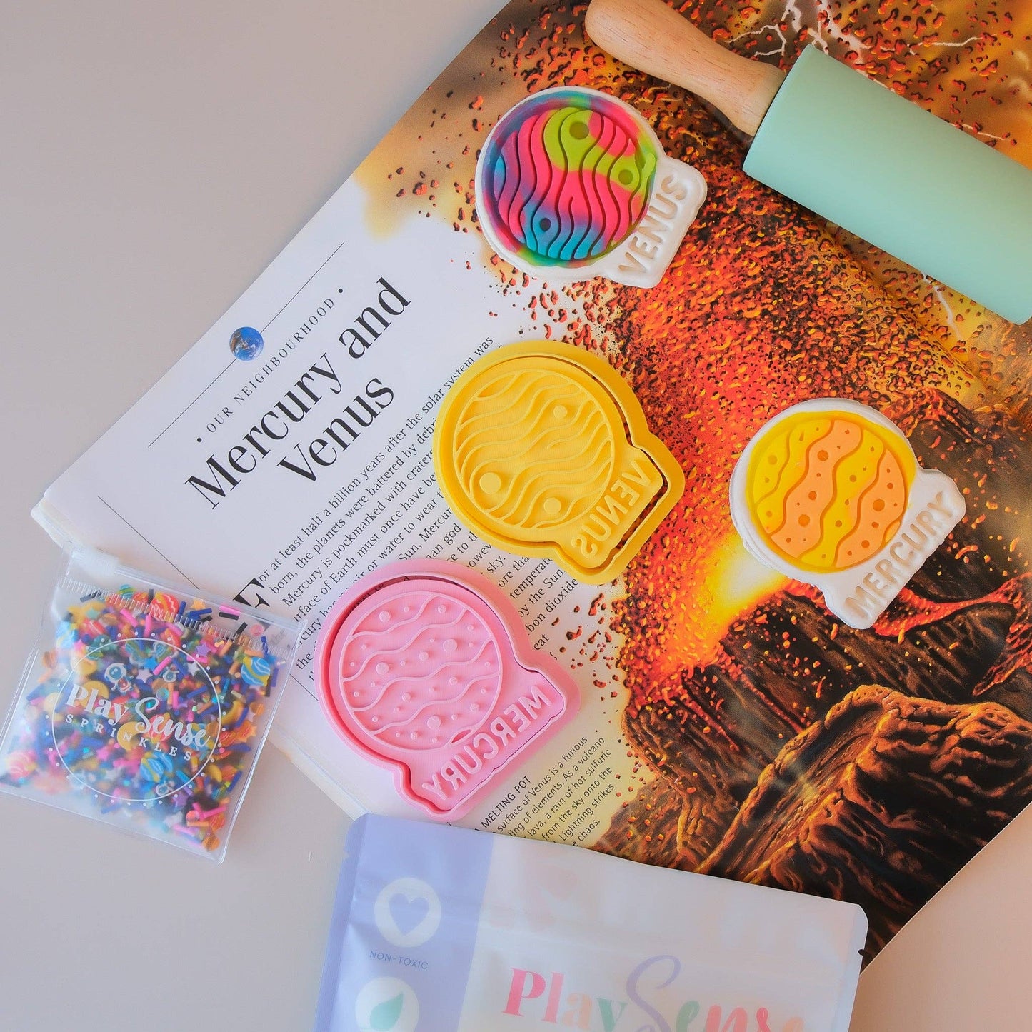 Eco Playdough Stamp | Limited Edition | Mercury