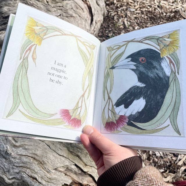 I am a Magpie, I am a Currawong - CBCA Shortlist by Bridget Farmer (Hard Cover)