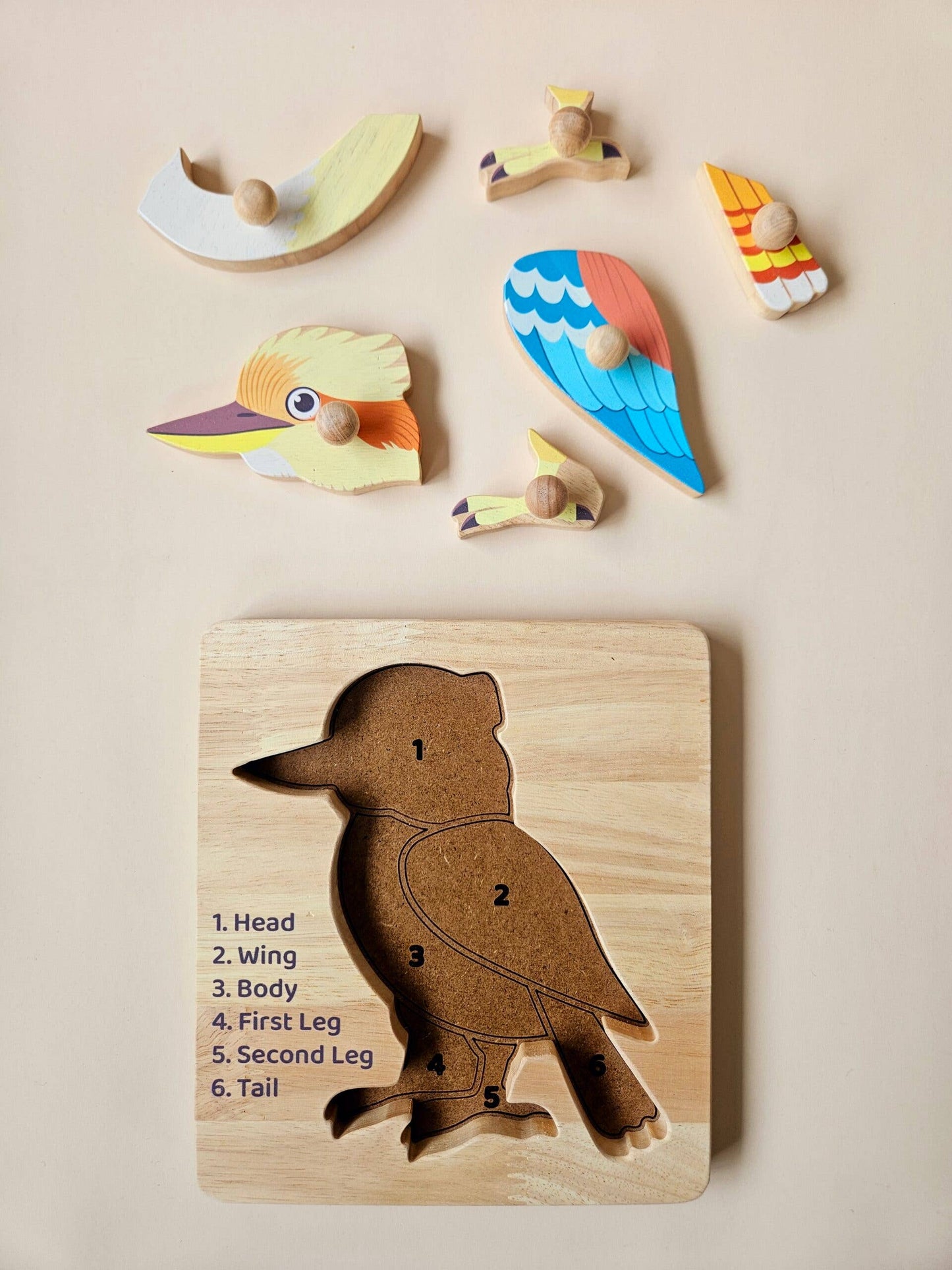 Kookaburra Knob Puzzle