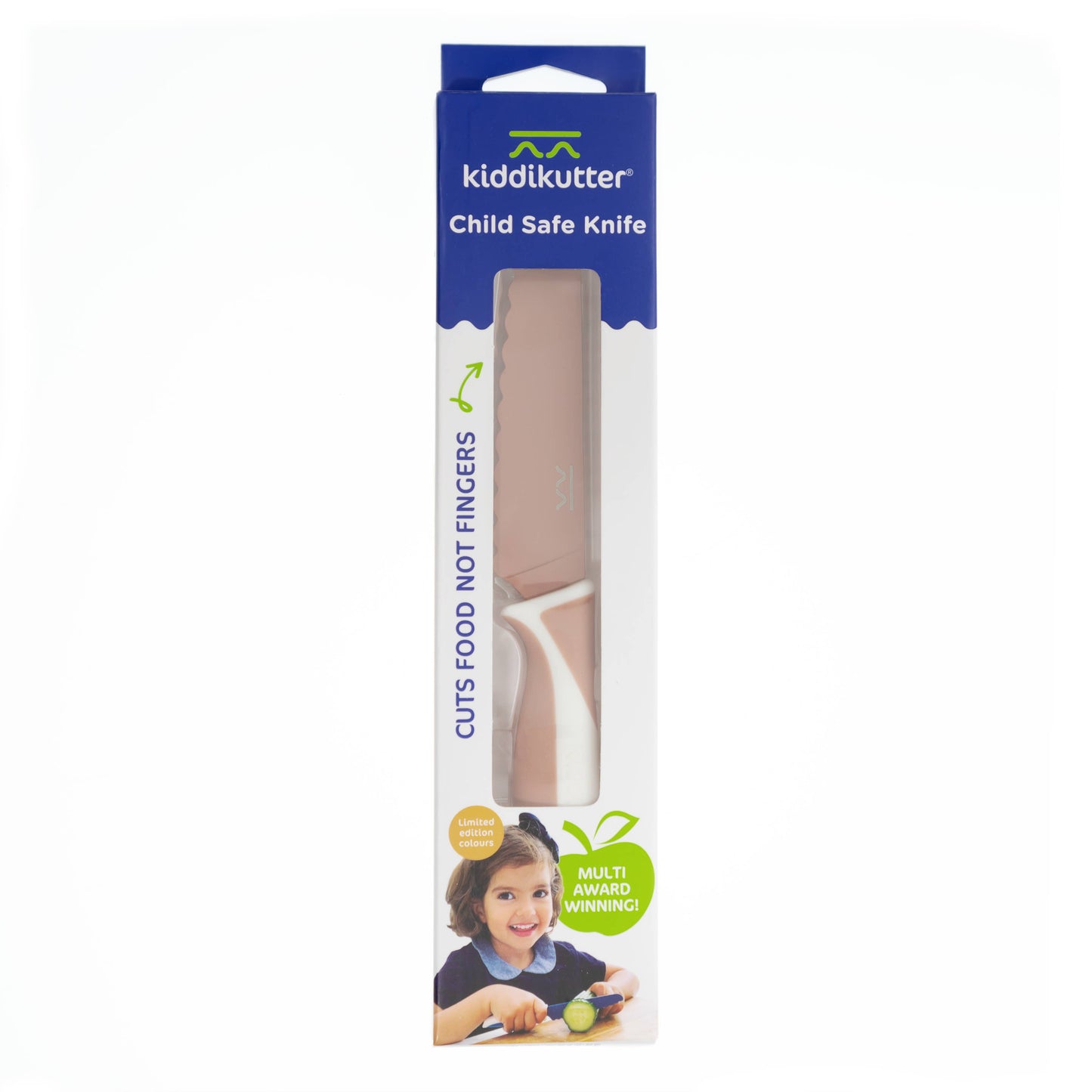 Kiddikutter child safe knives Dusky Rose