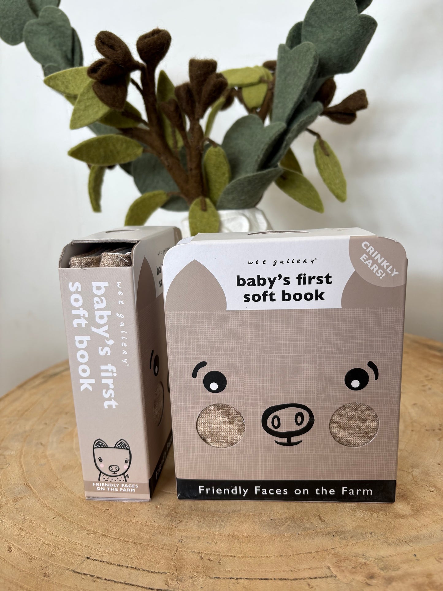 Friendly Faces on the Farm (Wee Gallery Cloth Book) by Surya Sajnani