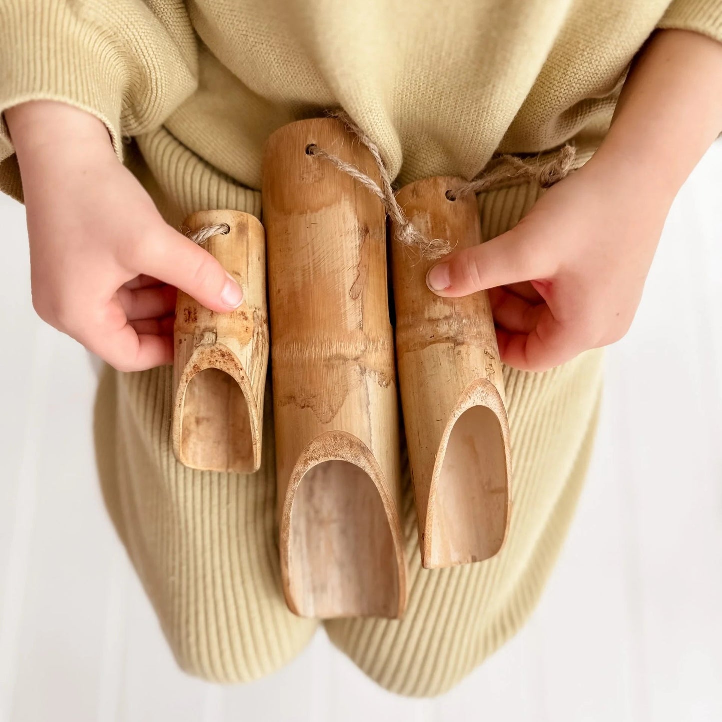 Bamboo Scoops Set of 3