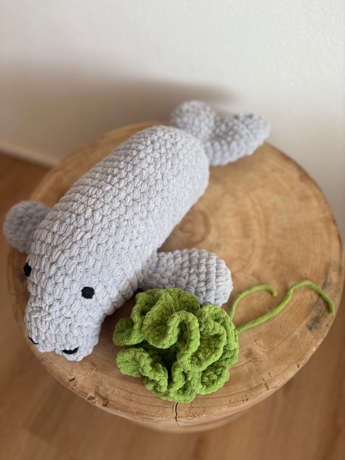 Hand-Crocheted Plush Toy - Dugong (Large)