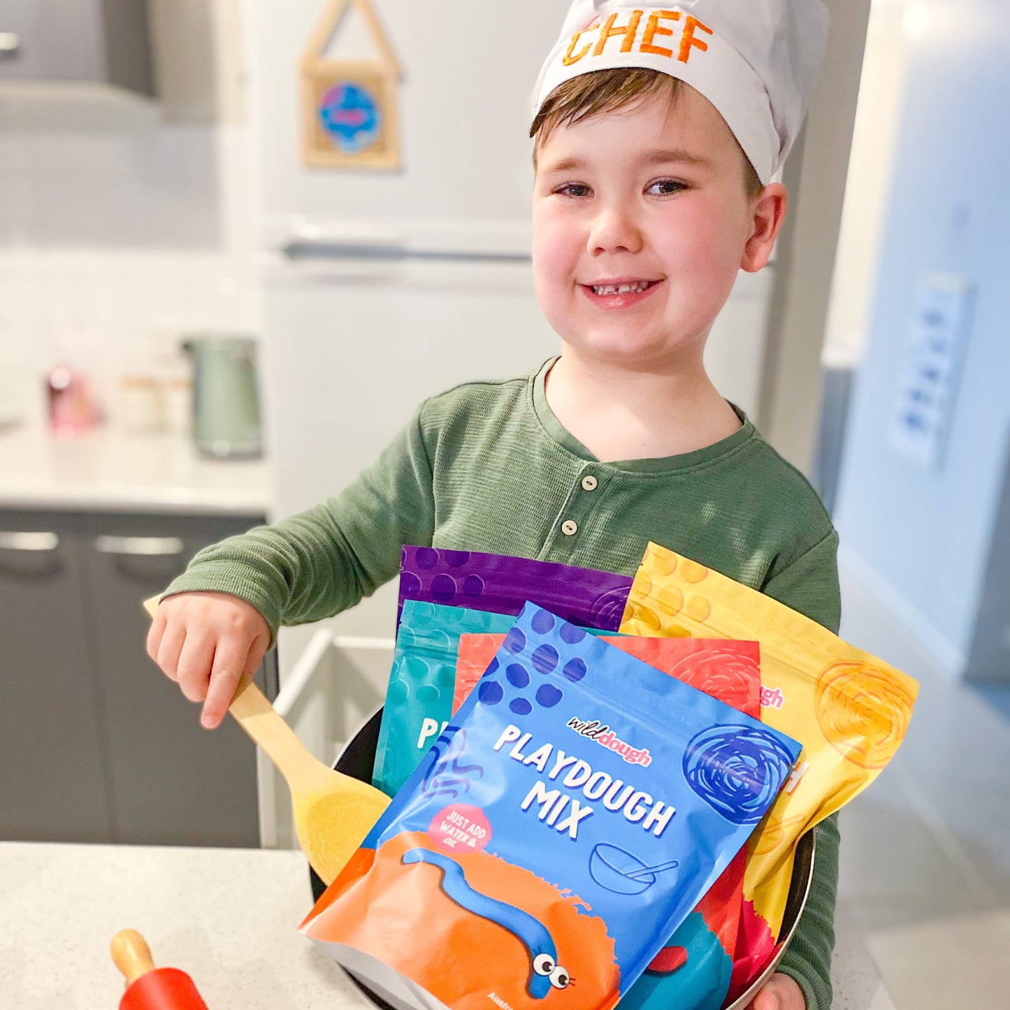 DIY Playdough Mix - Yellow