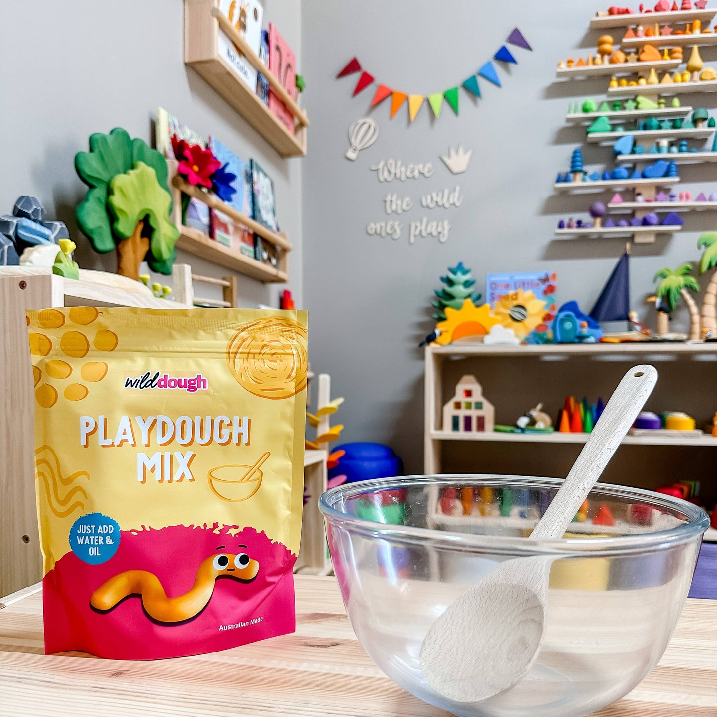 DIY Playdough Mix - Yellow