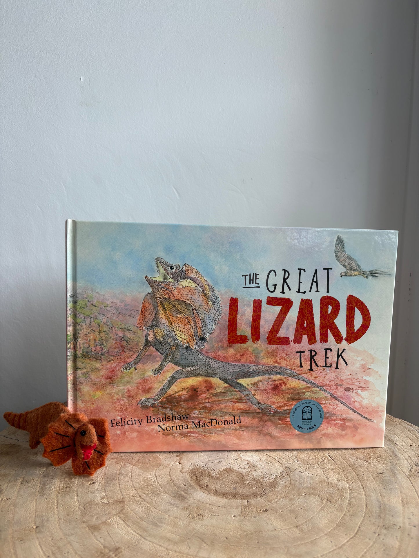 The Great Lizard Trek by Felicity Bradshaw & Norma MacDonald (Hard Back)