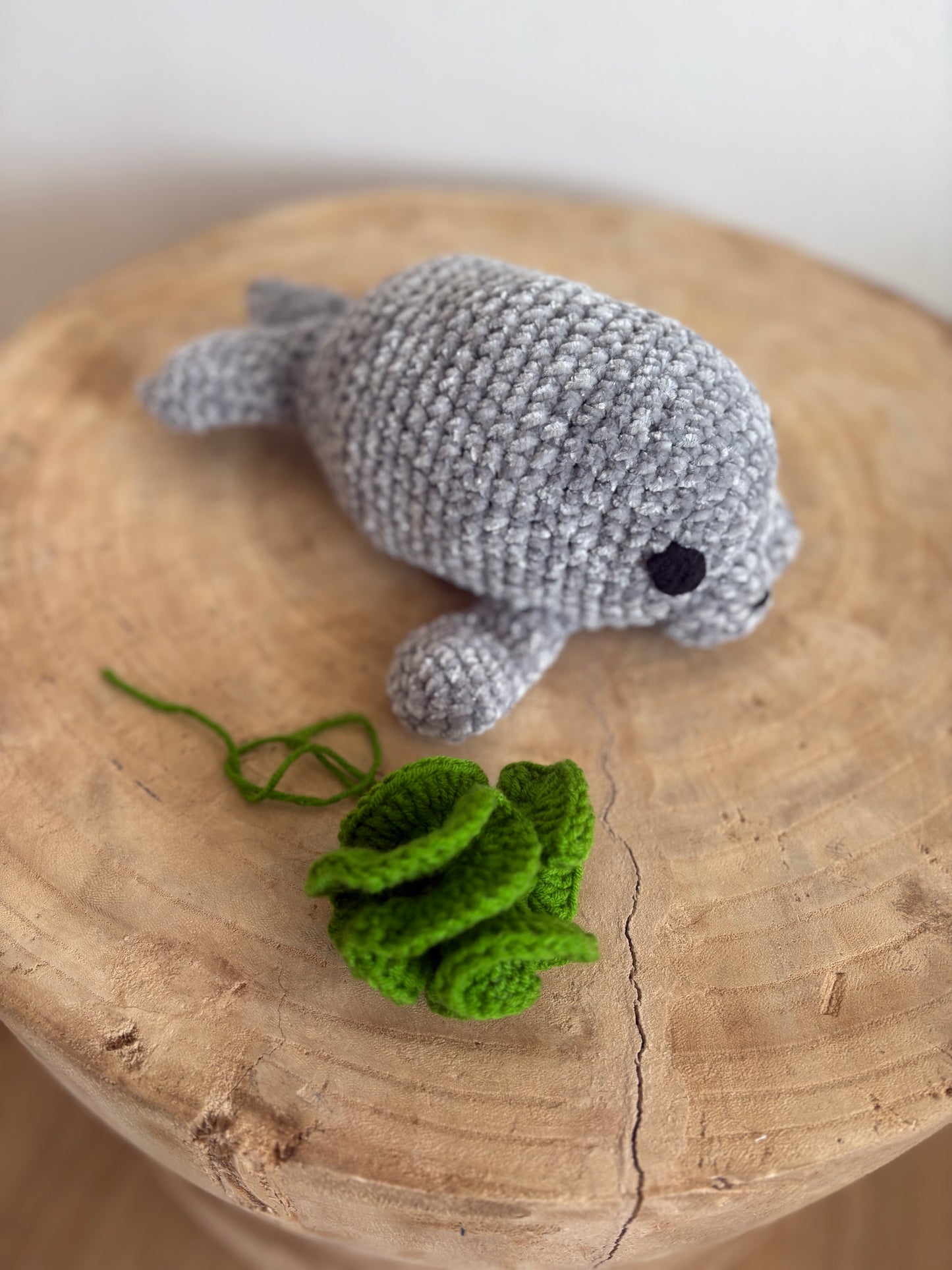 Hand-Crocheted Plush Toy - Dugong (Medium)