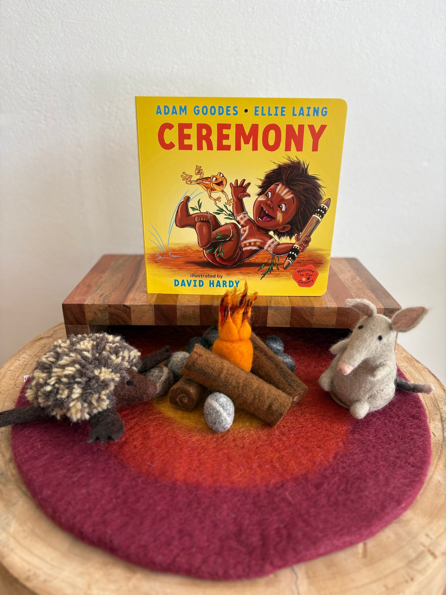 Ceremony: Welcome to Country by Adam Goodes & Ellie Laing (Board Book)