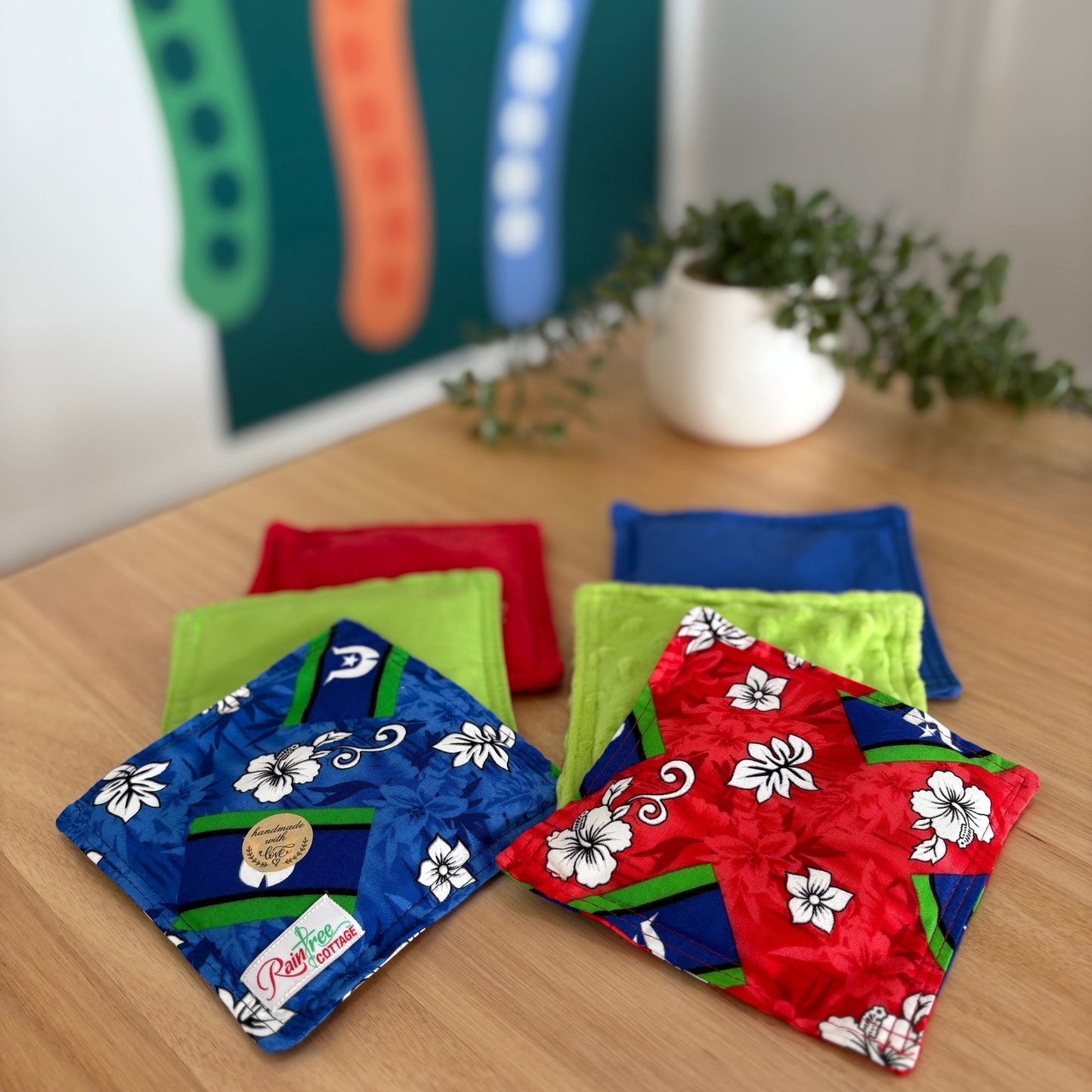 Sensory Bean Bag (Torres Strait Islander Prints)