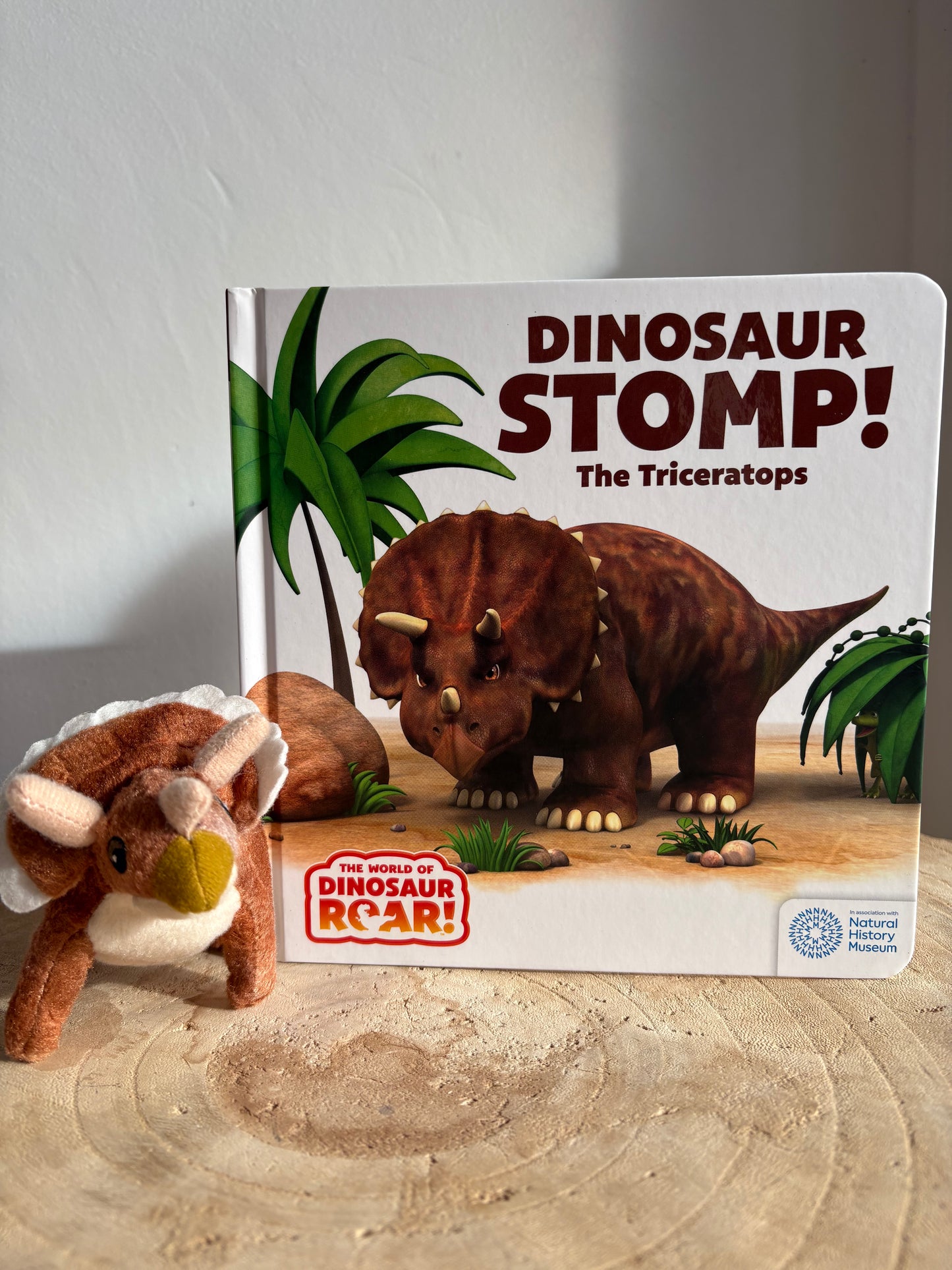 Dinosaur Stomp! The Triceratops by Peter Curtis (Board Book)