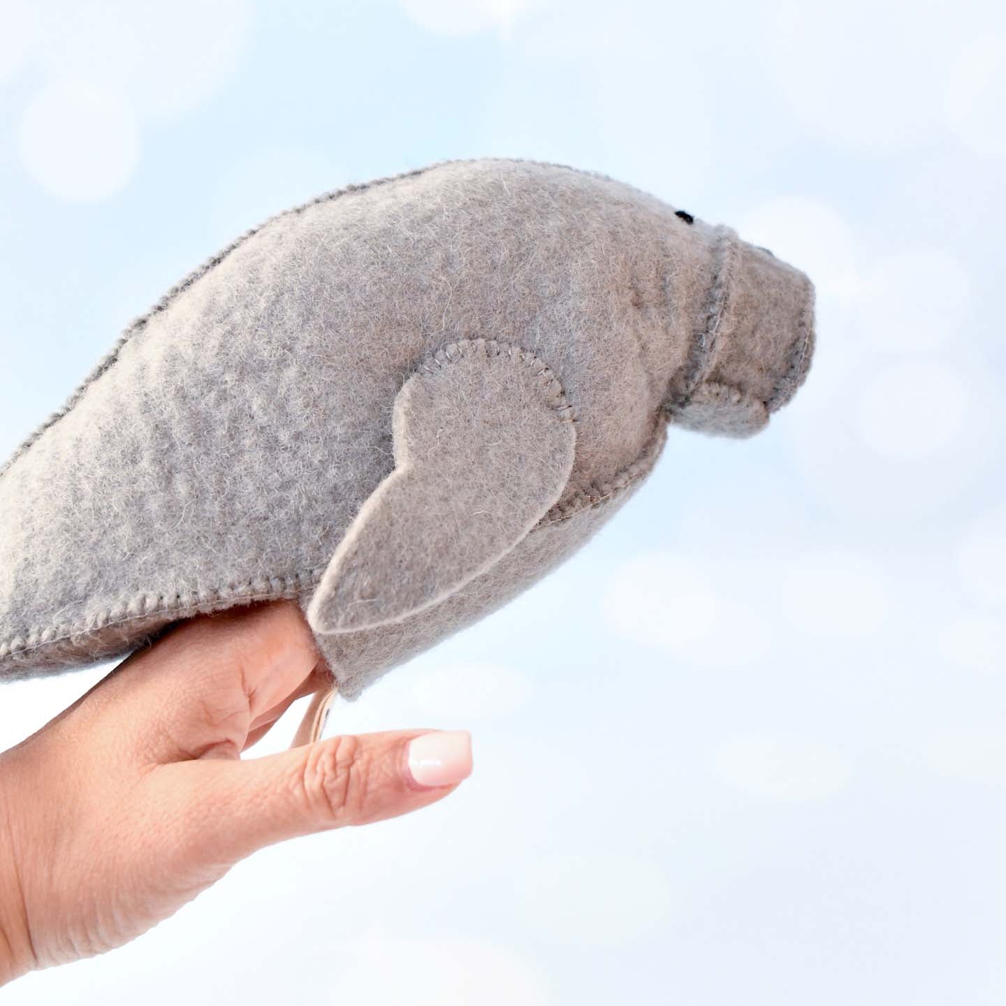 Dhangal Hand Puppet (Dugong)