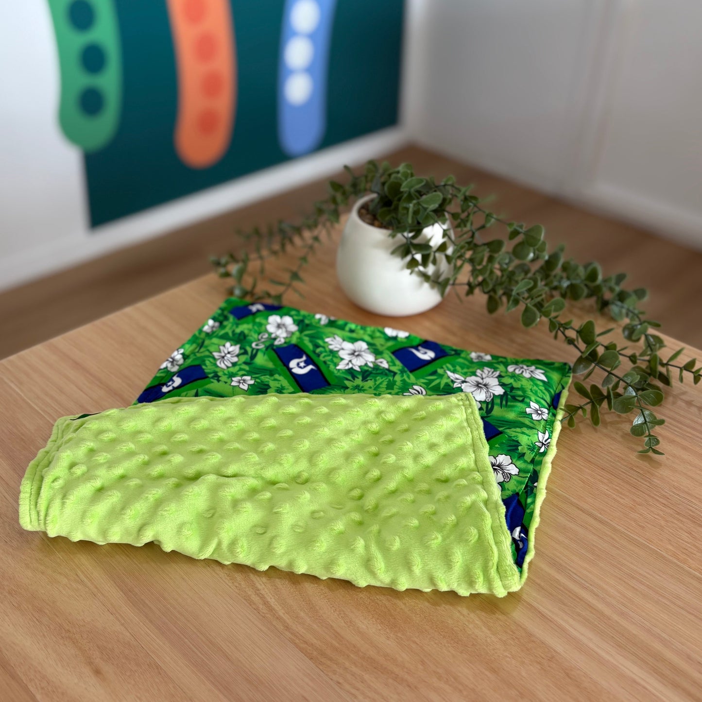 Weighted Sensory Lap Blanket (Torres Strait Islander Prints)