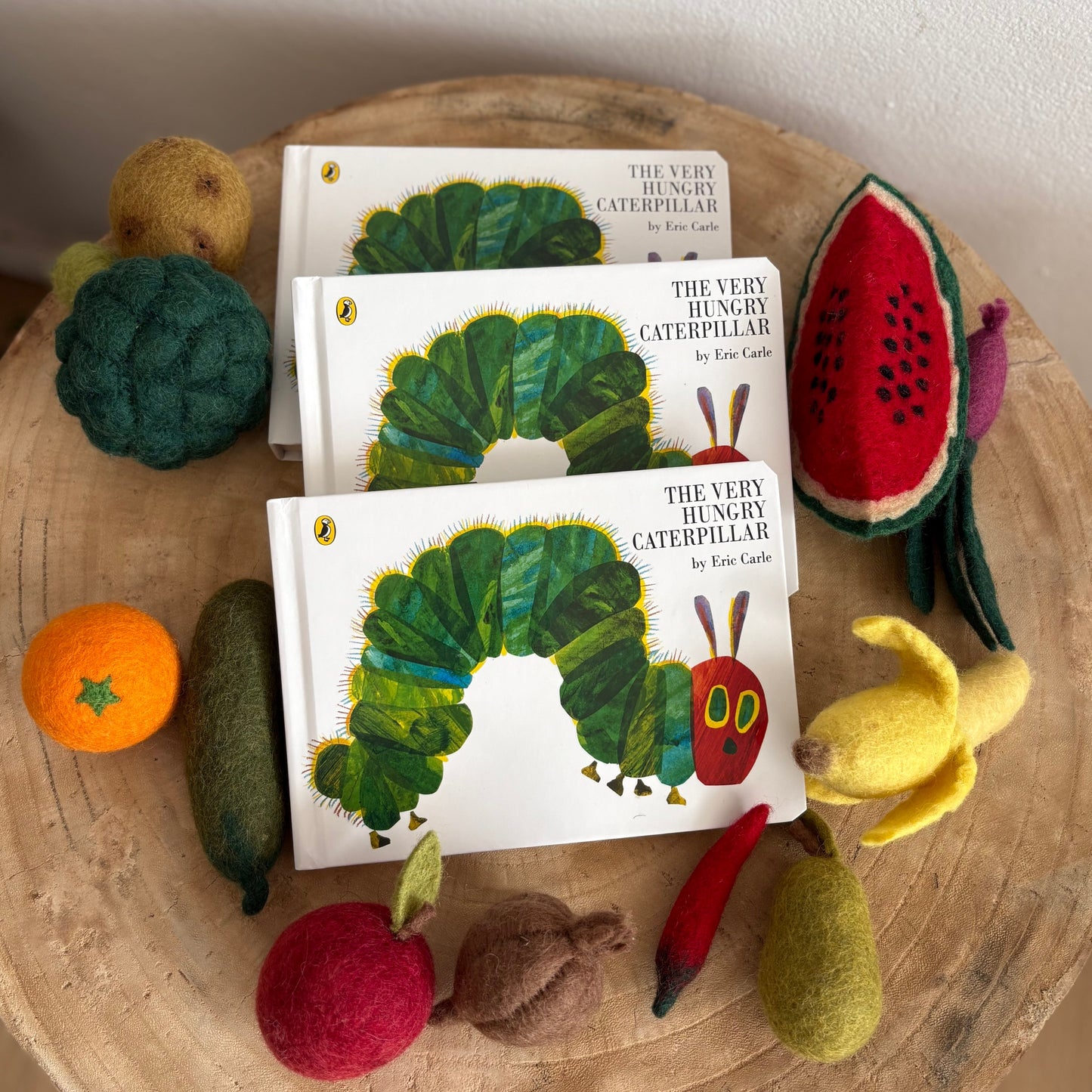 The Very Hungry Caterpillar by Eric Carle (Board Book)