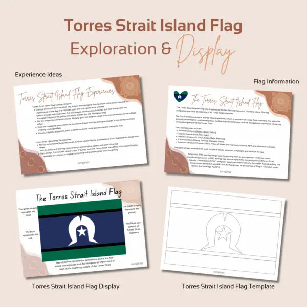Torres Strait Island Flag Eco-Imprint Cutter by Songlines