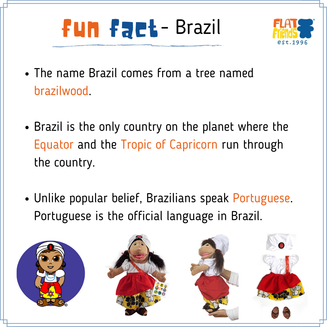 Luci - Girl Hand Puppet from Brazil (Cultural Edition)