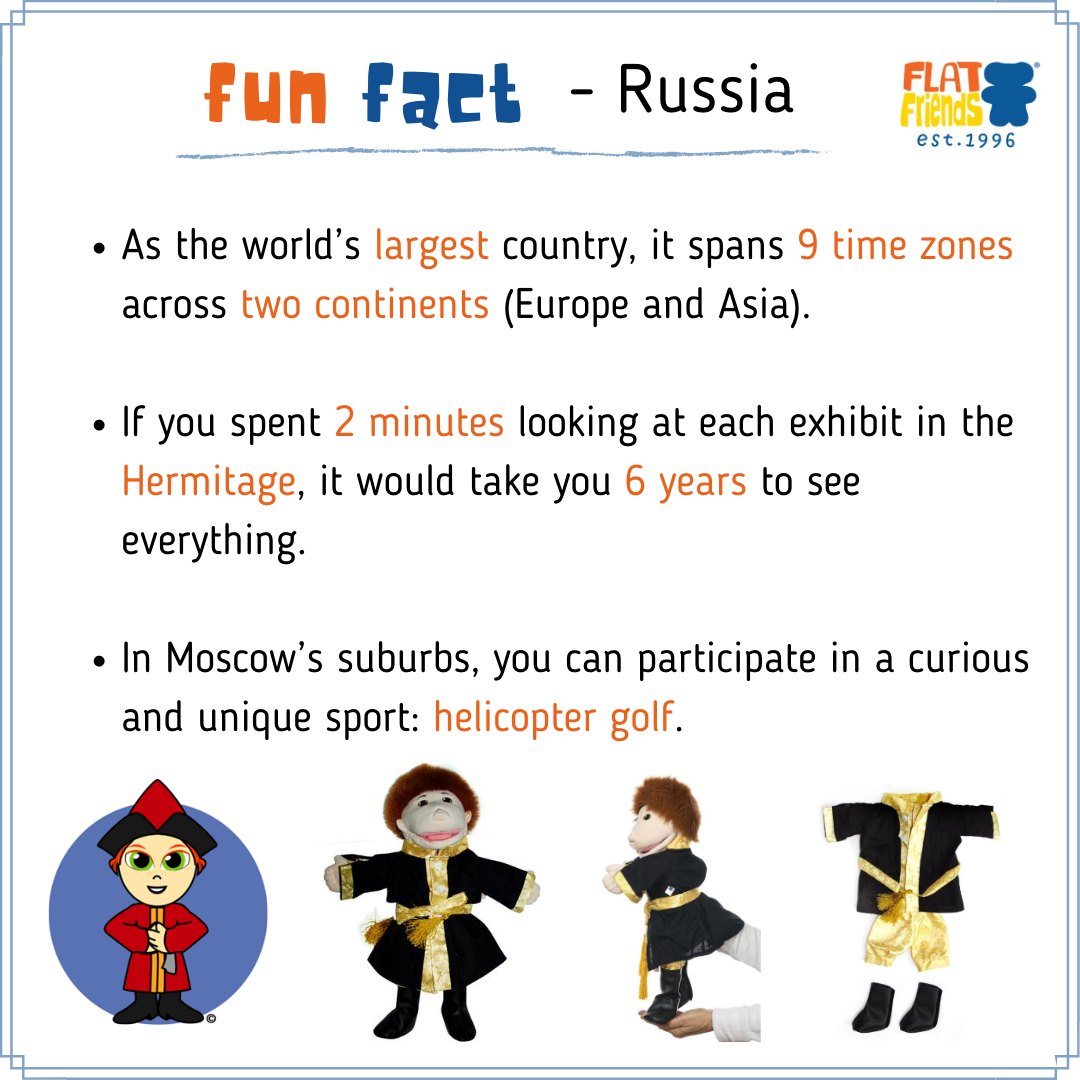 Sasha - Boy Hand Puppet from Russia (Cultural Edition)
