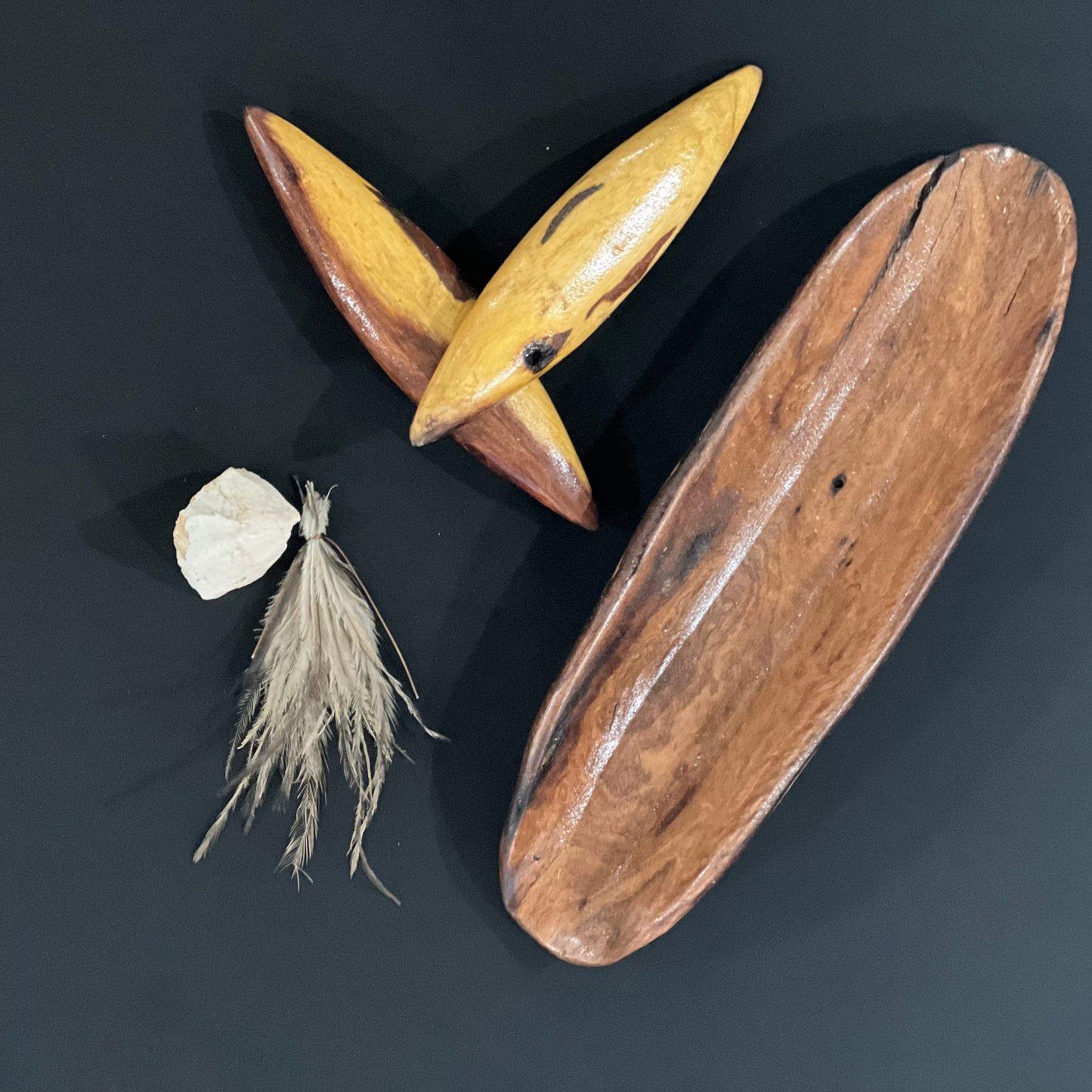 Clap Sticks & Coolamon Set by Birramari Aboriginal Arts, Crafts & Entertainment