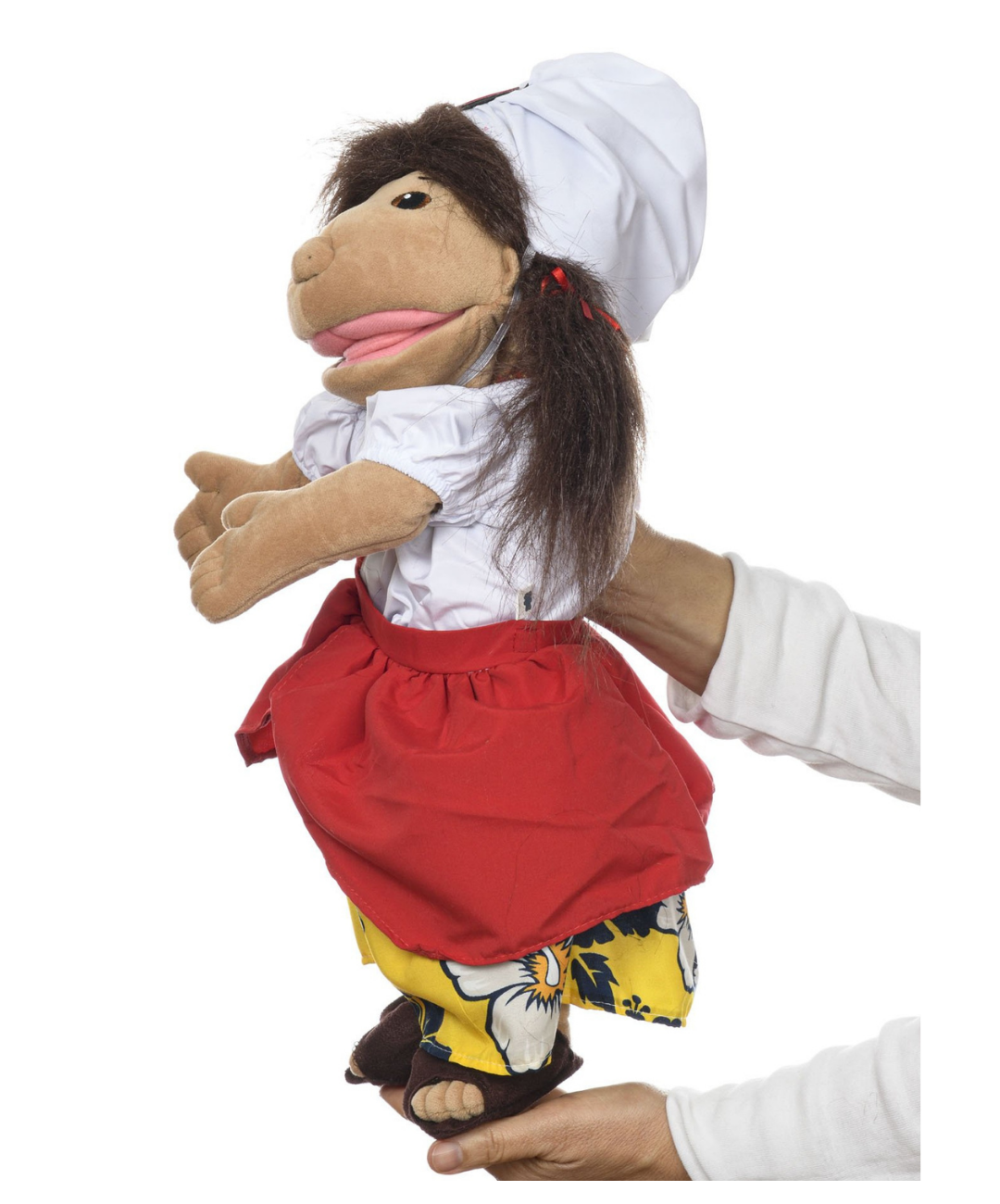 Luci - Girl Hand Puppet from Brazil (Cultural Edition)