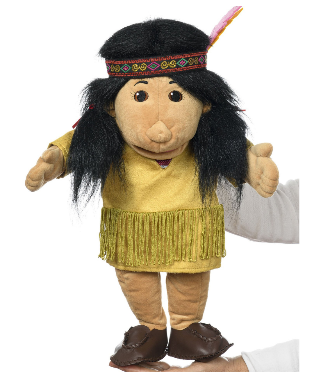Kimi - Girl Hand Puppet from New Mexico, USA (Cultural Edition)