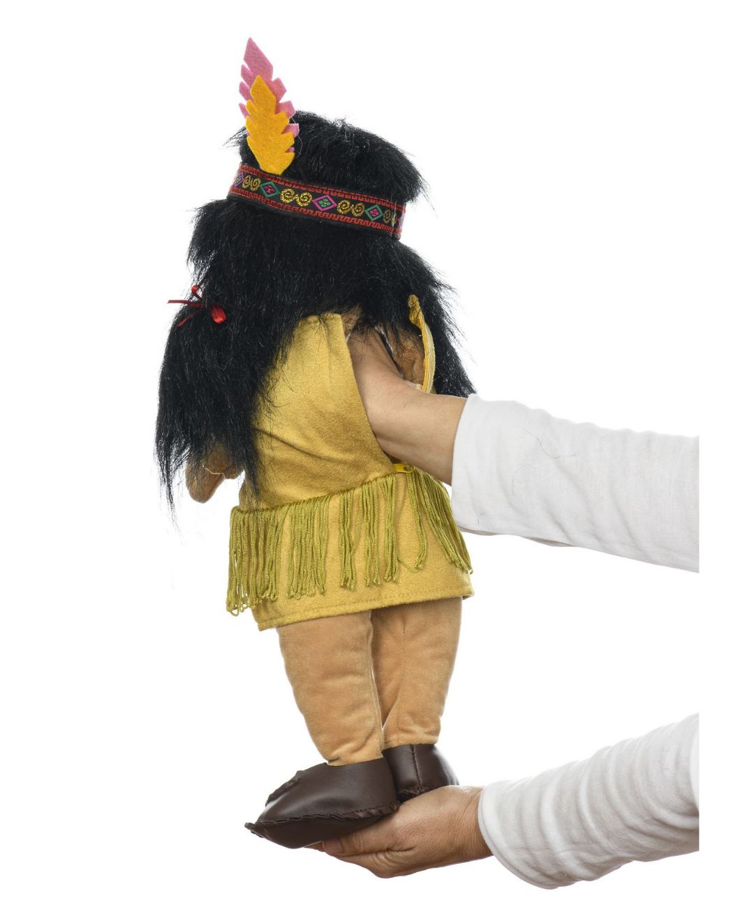 Kimi - Girl Hand Puppet from New Mexico, USA (Cultural Edition)