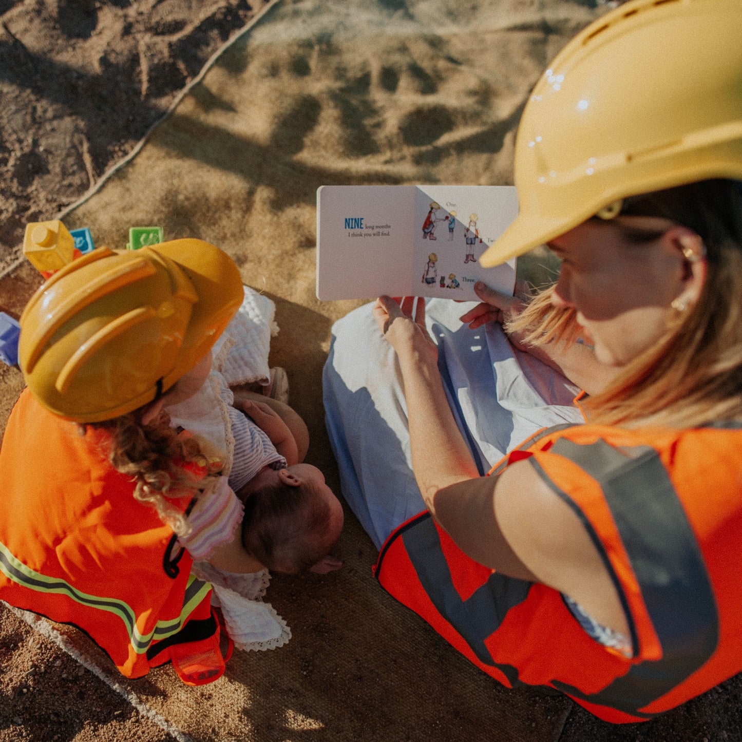 My Mum Built A Baby by Courtney Birch (Board Book)
