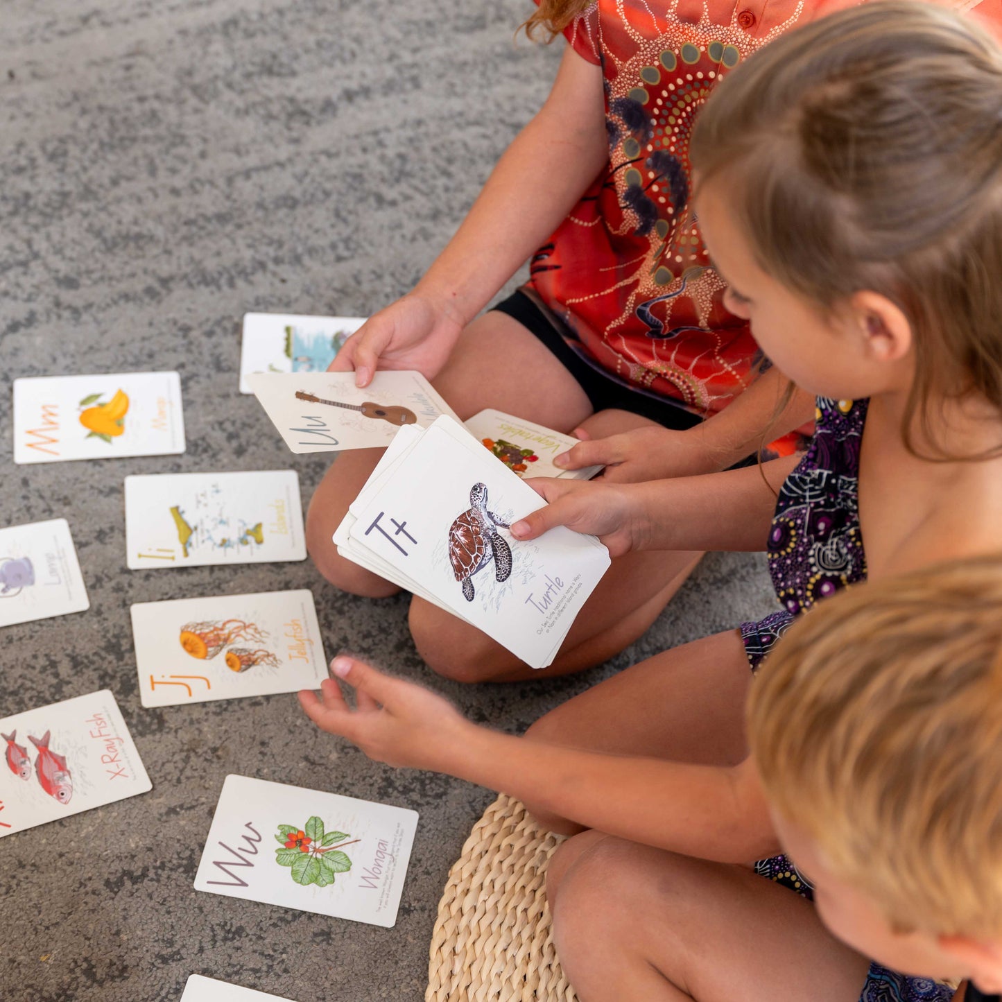 Torres Strait Islander 3 in 1 Alphabet, Memory and Snap Cards
