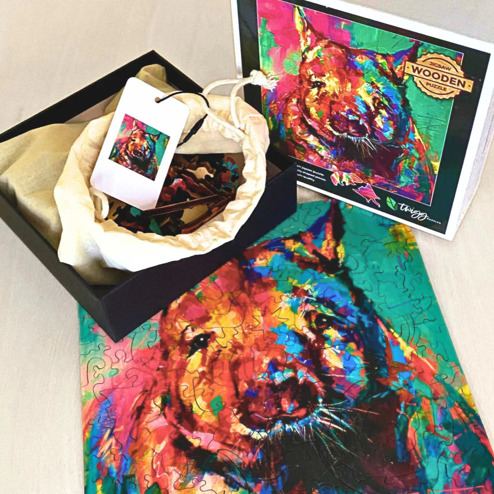 Winston Wombat - Original Artwork 123 Piece Puzzle