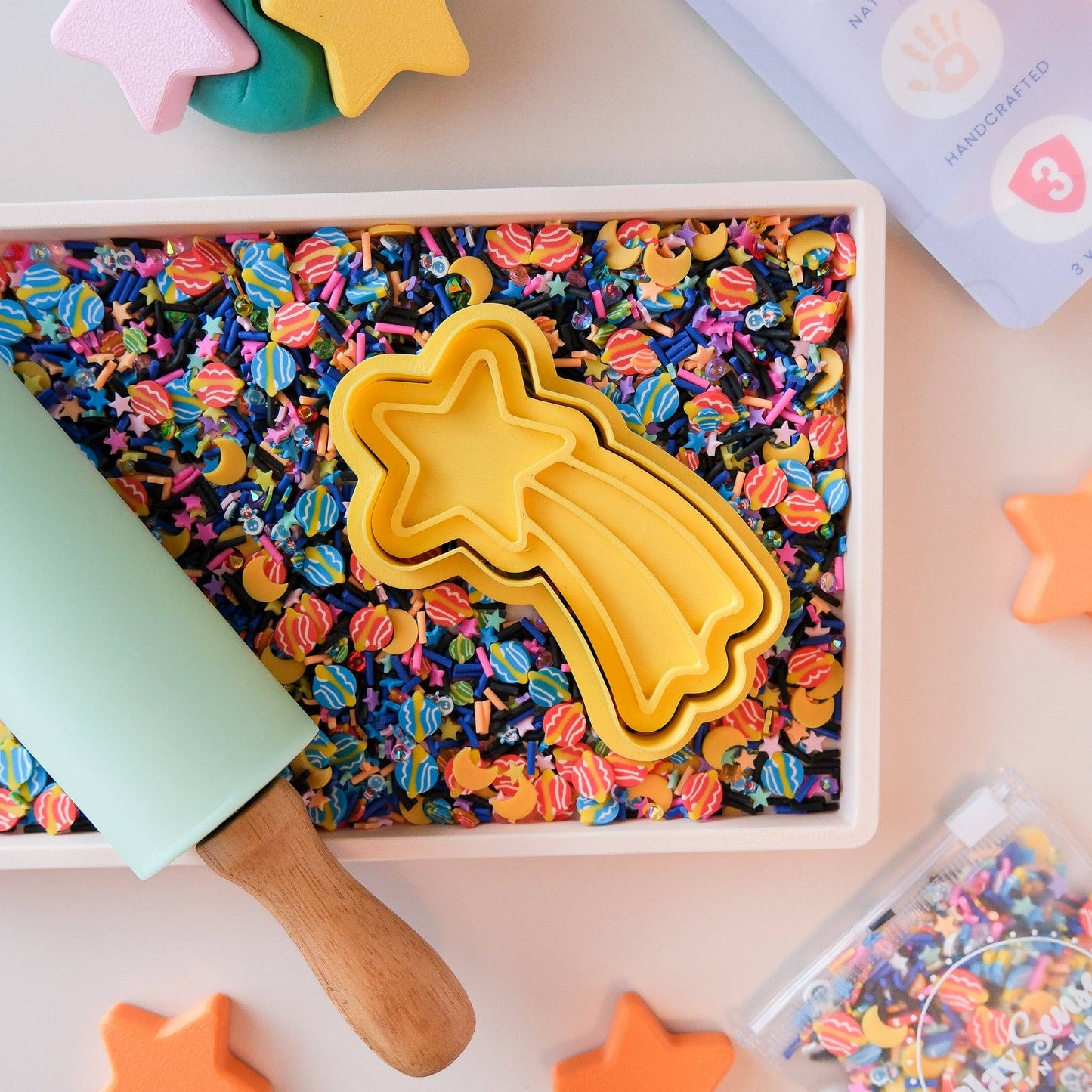 Eco Playdough Stamp | Limited Edition | Shooting Star