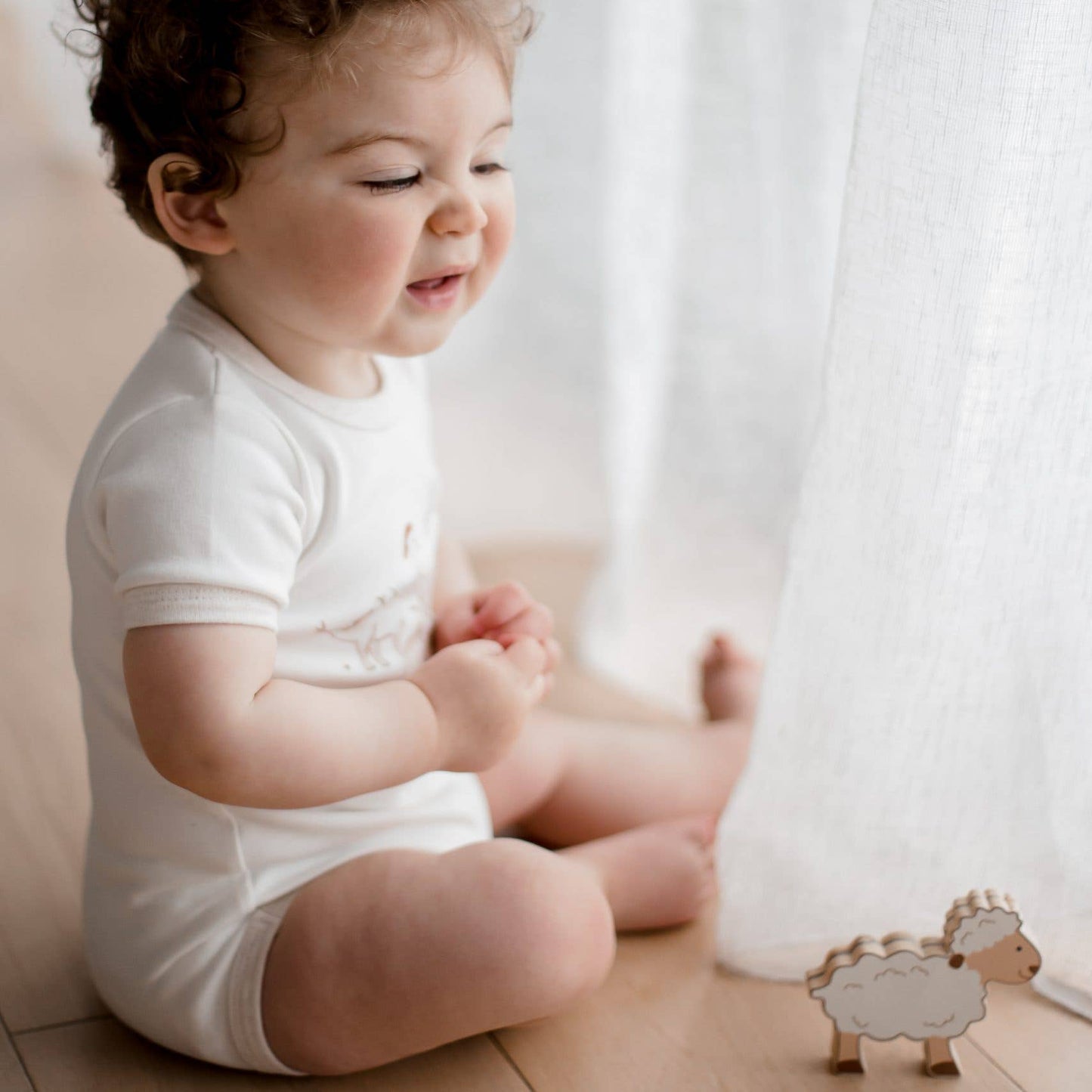 Farm Animals & Tractor Set