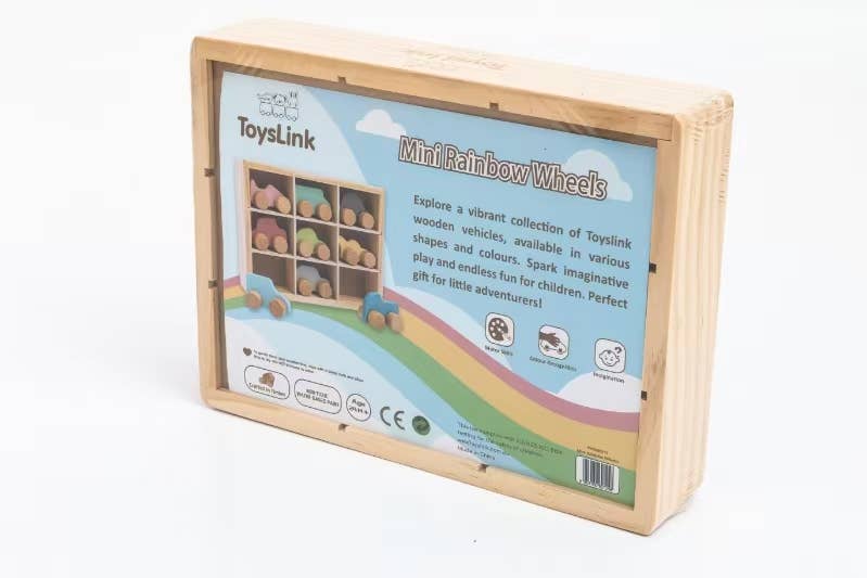 Wooden Mini Car Set