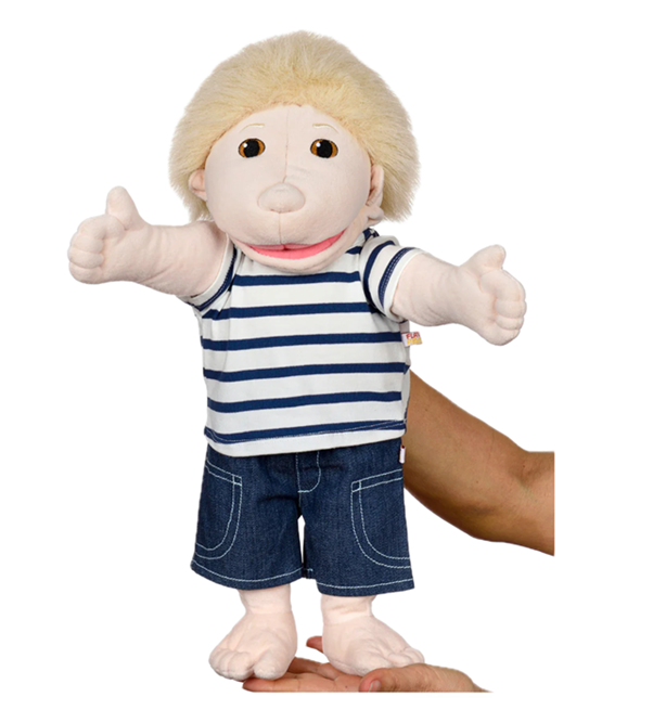 Mathias - Boy Hand Puppet from Germany (Cultural Edition)