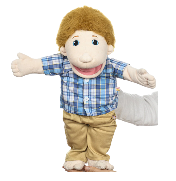 Nils - Boy Hand Puppet from Sweden (Cultural Edition)