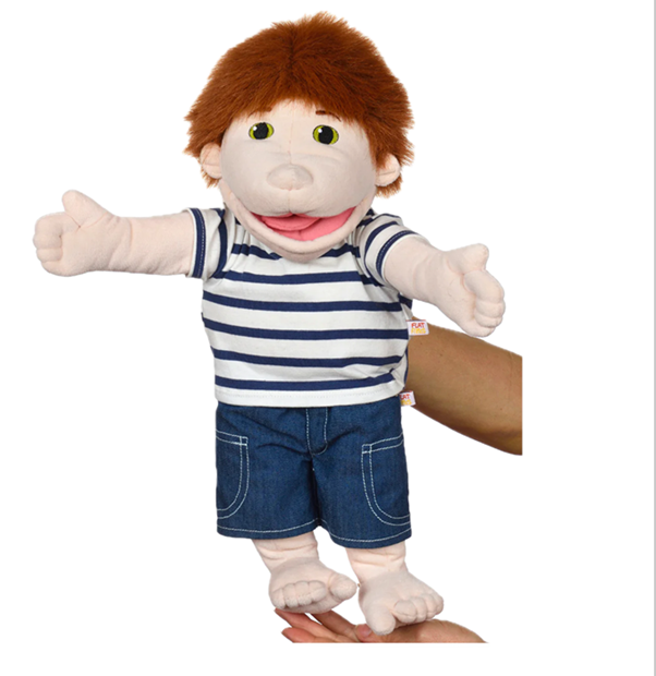 Sasha - Boy Hand Puppet from Russia (Cultural Edition)