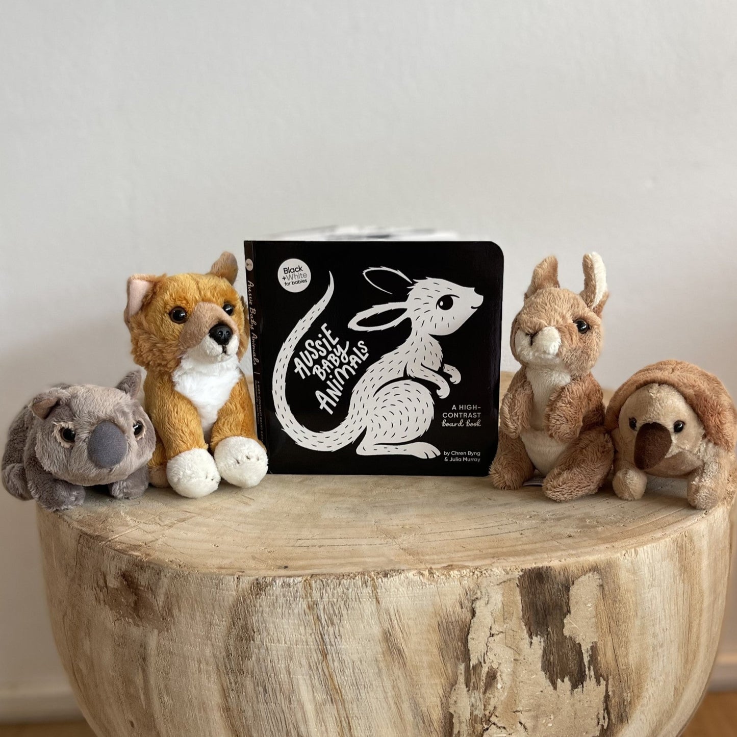 Aussie Baby Animals: A High Contrast Board Book by Chren Byng & Julia Murray