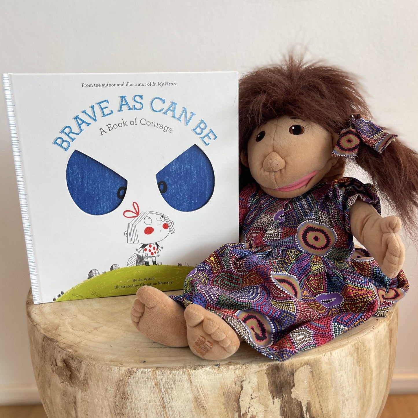 Brave as Can Be: A Book of Courage by Jo Witek (Hard Back)