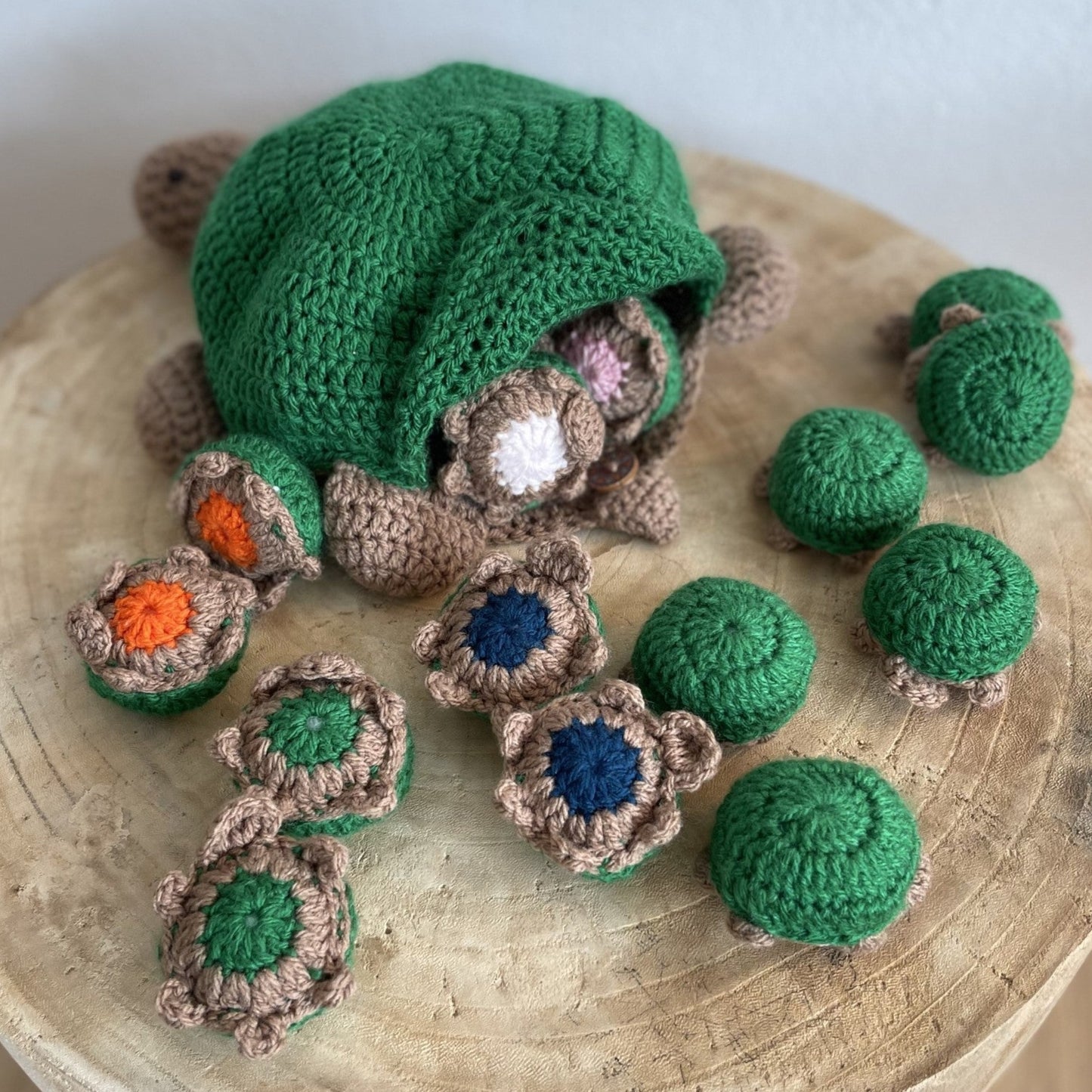 Crochet Turtle Memory Game