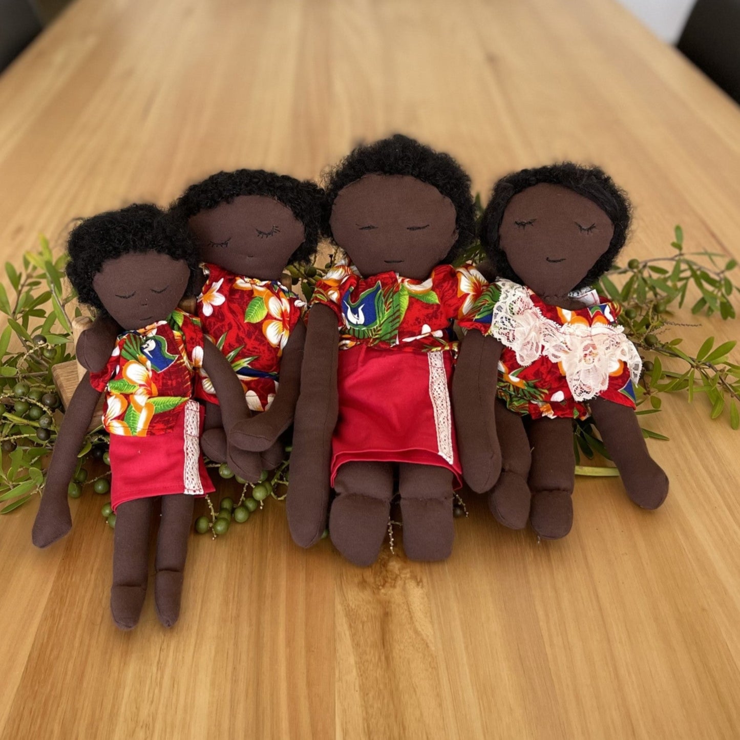 Family Handmade Doll Set