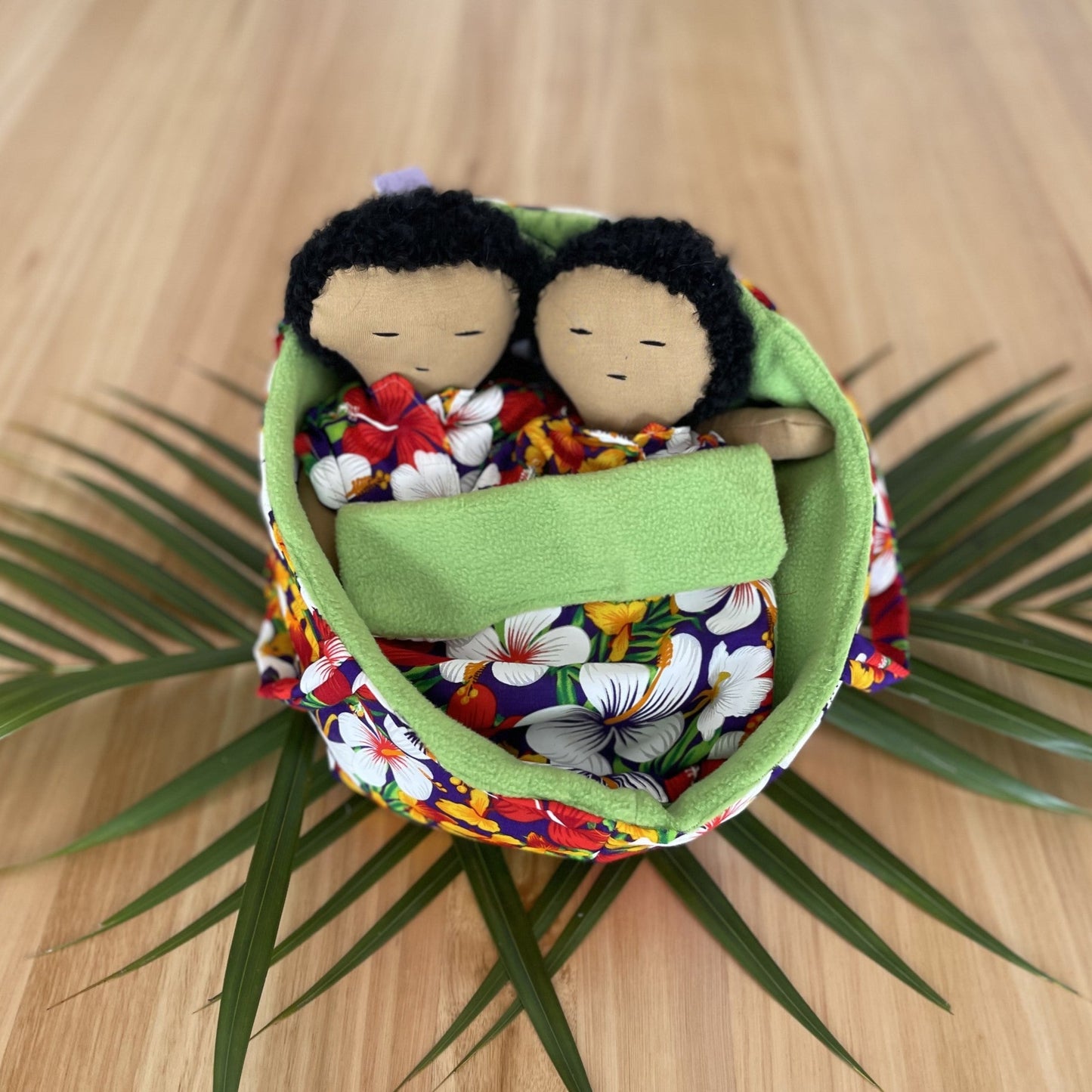 Dadda & Bala Handmade Blue Doll Set
