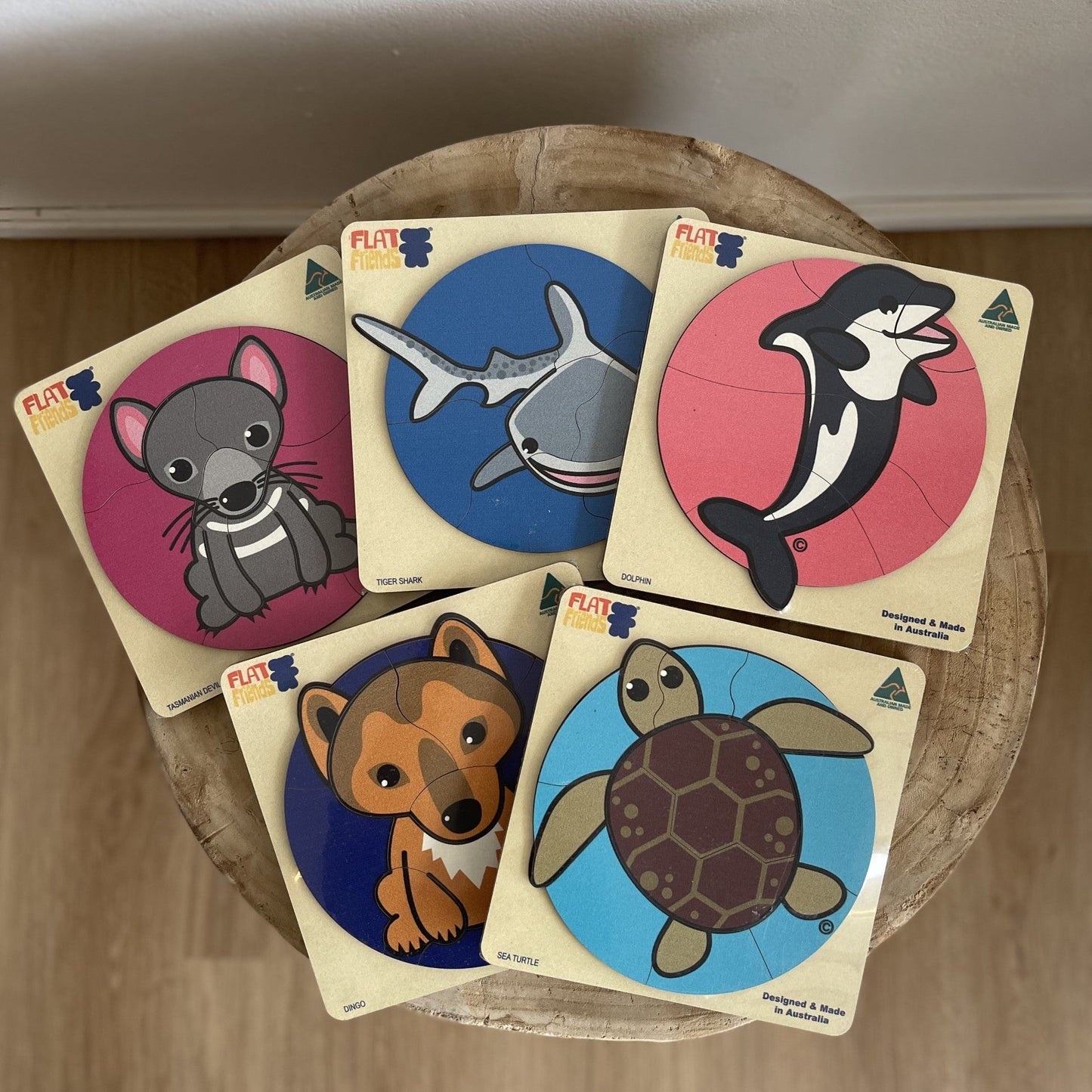 Flat Friends Australian Animal Puzzles
