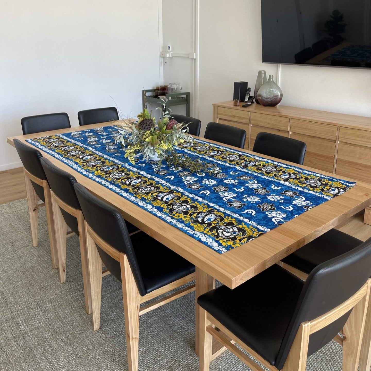 Torres Strait Island Material - Trestle Table