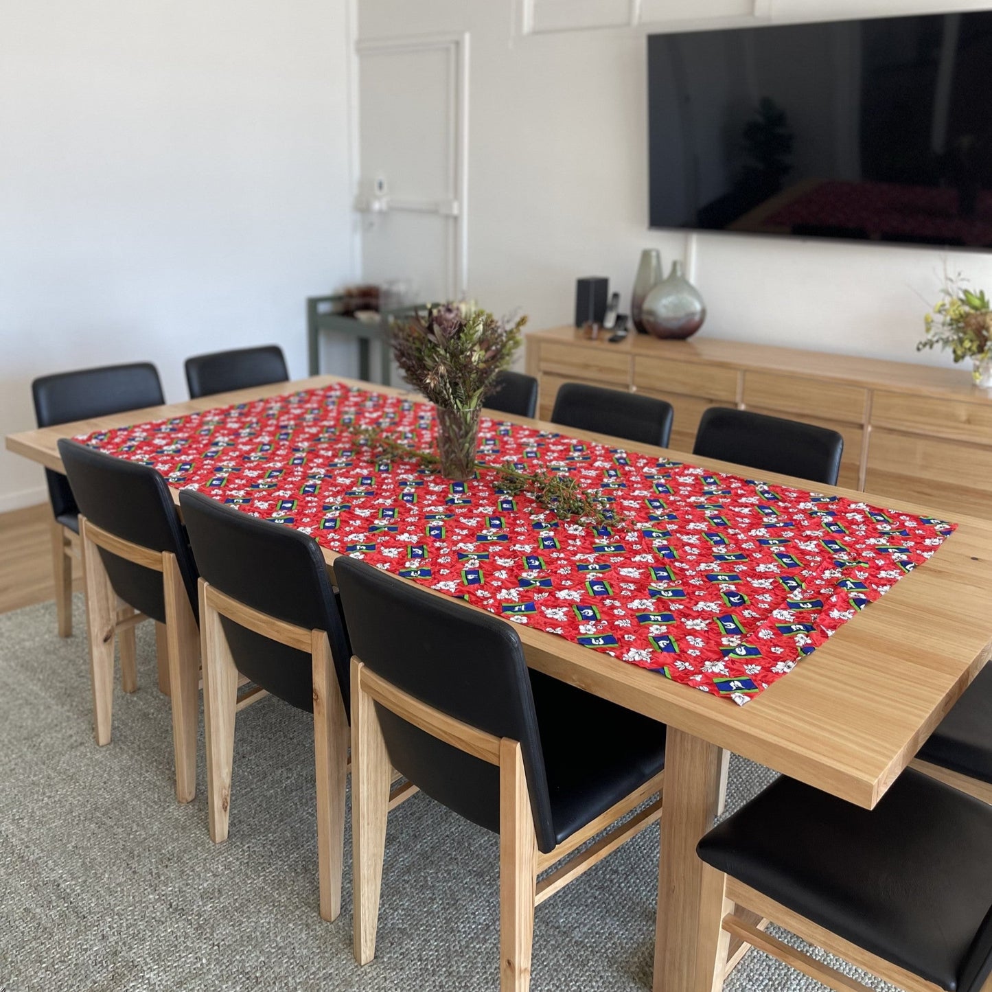 Torres Strait Island Material - Trestle Table