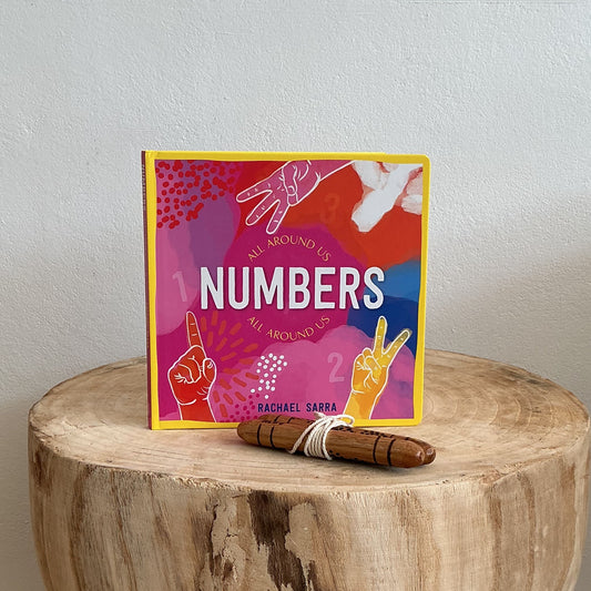 Numbers All Around Us by Rachael Sarra (Board Book)